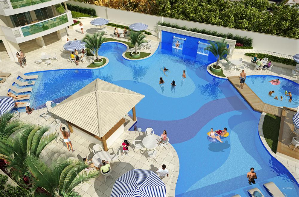 Residencial Bora Bora Tijuca - Condomínios com Apartamentos de 2 e 3 Dormitórios, Quartos no Rio de Janeiro, RJ | Construtora Santa Cecília